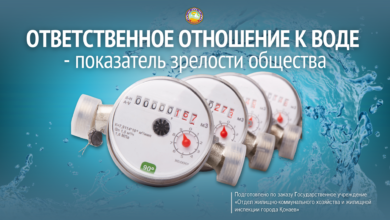 ОТВЕТСТВЕННОЕ ОТНОШЕНИЕ К ВОДЕ — ПОКАЗАТЕЛЬ ЗРЕЛОСТИ ОБЩЕСТВА