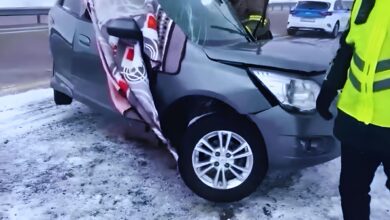 МАШИНУ «СЛОЖИЛО ПОПОЛАМ»