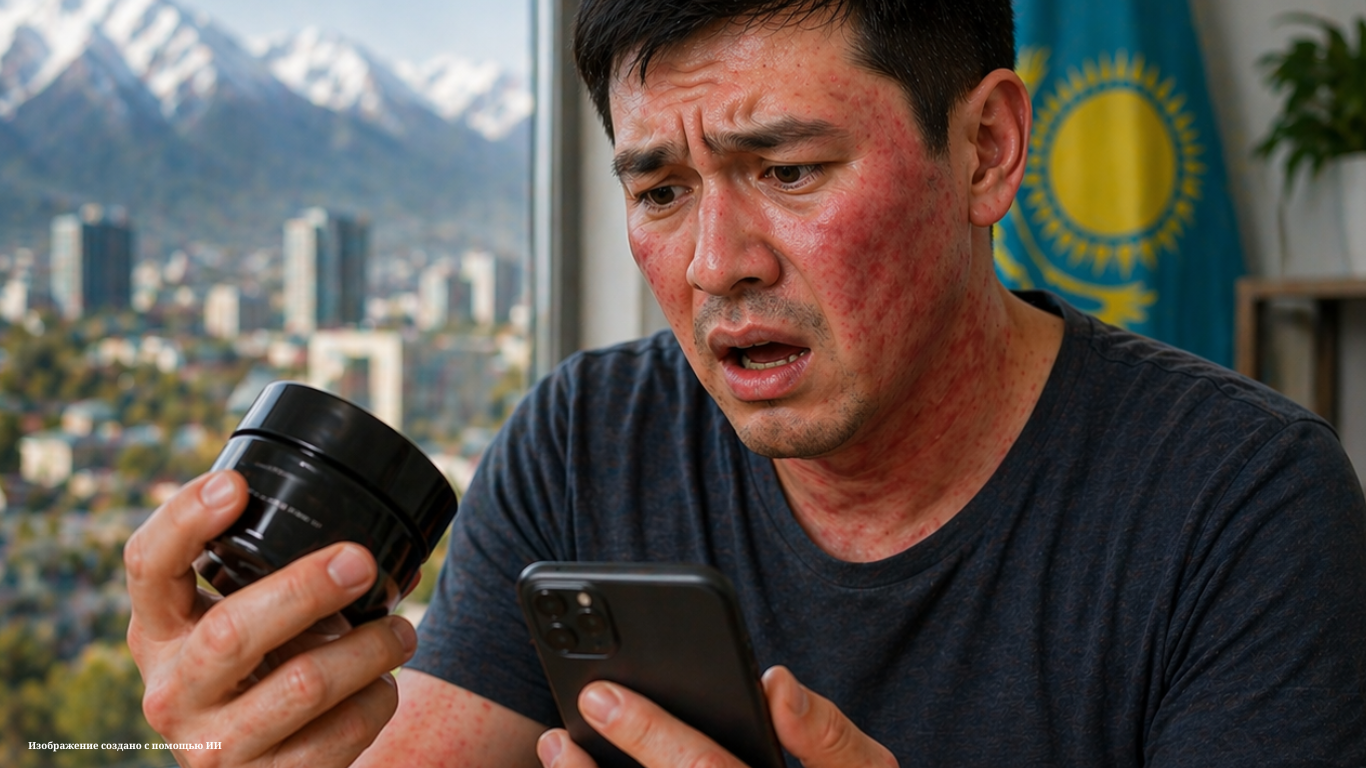 АЛМАТИНЦУ ВЕРНУЛИ СРЕДСТВА ЗА ТОВАР, ВЫЗВАВШИЙ ТЯЖЁЛУЮ АЛЛЕРГИЮ