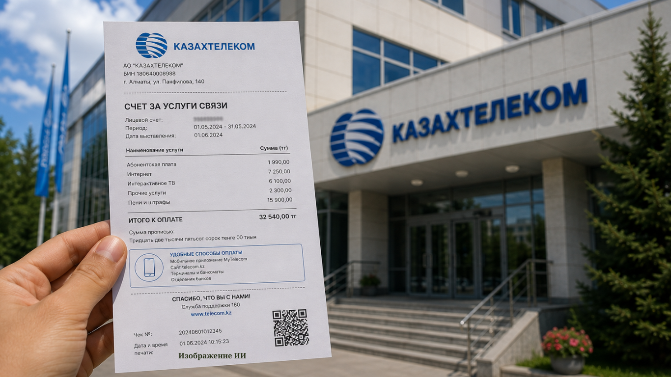 ПОЧЕМУ ПРИ ОТКЛЮЧЕНИИ УСЛУГ "КАЗАХТЕЛЕКОМА" НАЧИСЛЯЮТСЯ ДЕСЯТКИ ТЫСЯЧ ТЕНГЕ