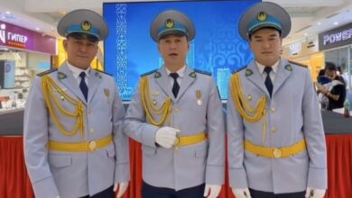 ПОЛИЦЕЙСКИЕ АЛМАТИНСКОЙ ОБЛАСТИ ПРОВЕЛИ ПАТРИОТИЧЕСКУЮ АКЦИЮ В ТОРГОВОМ ЦЕНТРЕ APPORT ПОЛИЦЕЙСКИЕ АЛМАТИНСКОЙ ОБЛАСТИ ПРОВЕЛИ ПАТРИОТИЧЕСКУЮ АКЦИЮ В ТОРГОВОМ ЦЕНТРЕ APPORT