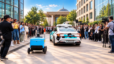 РОБОТЫ И «УМНЫЕ» АВТОМОБИЛИ: В АЛМАТЫ ЗАПУСТИЛИ НОВЫЕ ТЕХНОЛОГИИ РОБОТЫ И «УМНЫЕ» АВТОМОБИЛИ: В АЛМАТЫ ЗАПУСТИЛИ НОВЫЕ ТЕХНОЛОГИИ